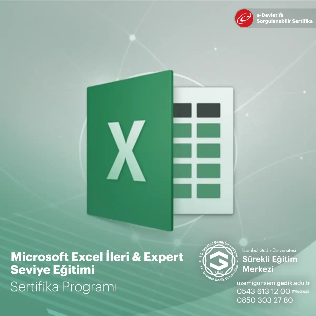 Microsoft Excel İleri & Expert Seviye Eğitimi 